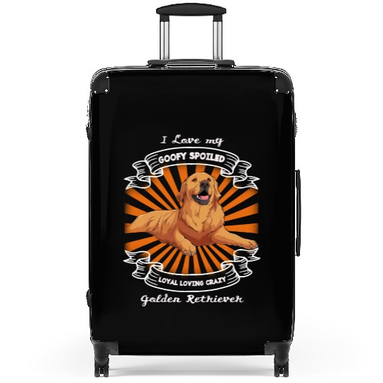 I love my Golden Retriever Suitcases