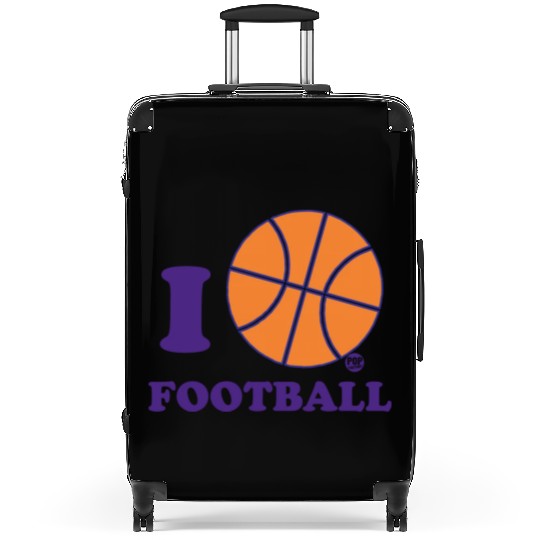 I Love Football Suitcases