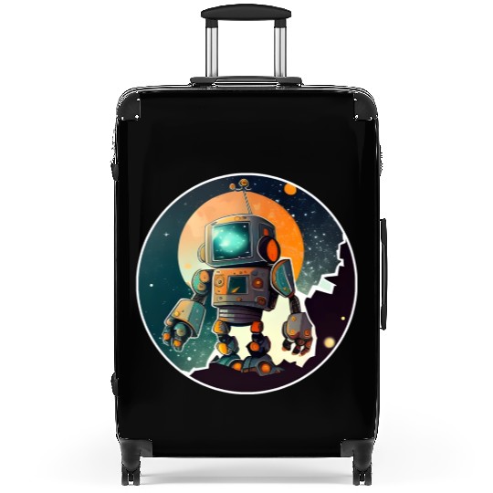 Robot 17 Suitcases