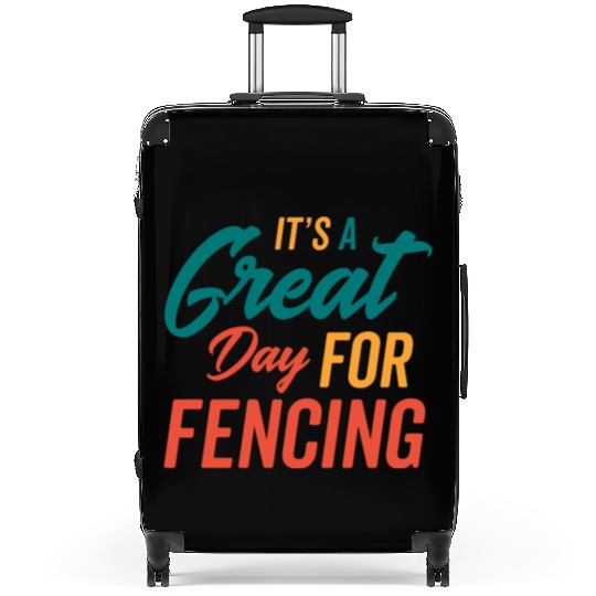 A Great Day For Fencing Suitcases