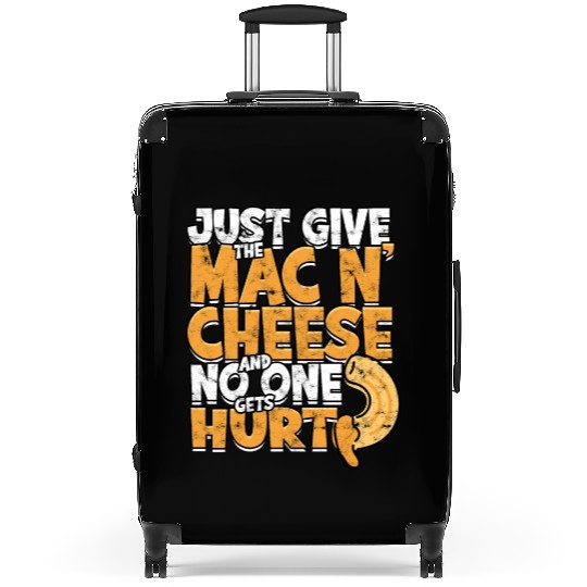 Mac N' Cheese Taster Pasta Food Macaroni Suitcases