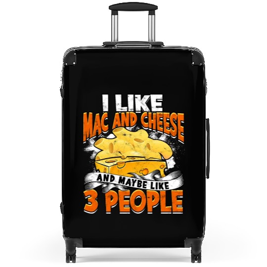 Mac N' Cheese Taster Pasta Food Macaroni Suitcases