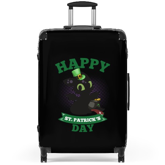 Happy St Patricks Day Toothless Suitcases