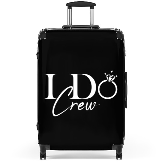 I Do Crew Bride bachelorette party Suitcases