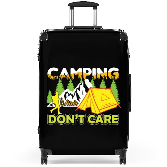 camping hair don't car Suitcases