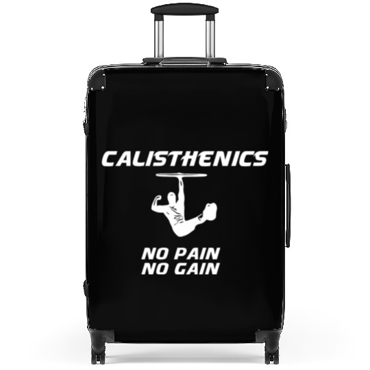 Calisthenics street workout No Pain No Gain Suitcases