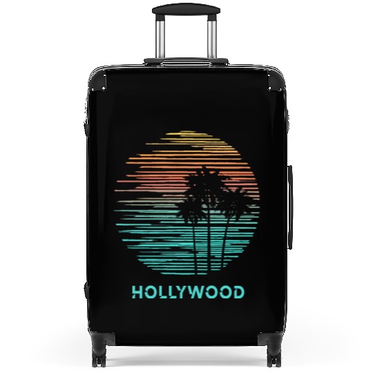 Hollywood California Cool Souvenir Vacation Suitcases