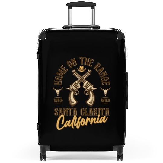 Santa Clarita California wild west town Suitcases