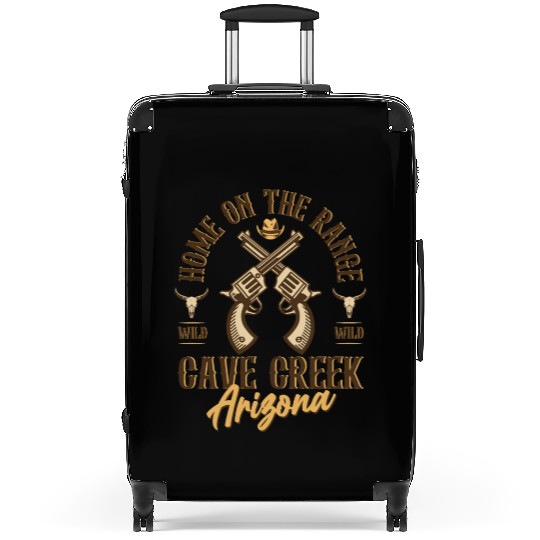 Cave Creek Arizonna wild west town Suitcases