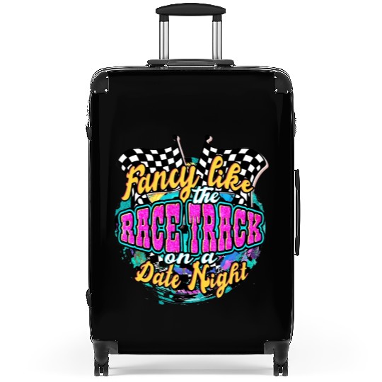 Fancy Like The Race Track On A Date Night Vintage Suitcases