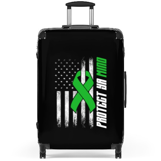 Protect Ya Mind Mental Health Awareness Depression Suitcases