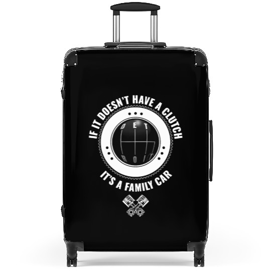 DETROIT IF IT DOESNT HAVE A CLUTCH ITS A FAMILY CA Suitcases