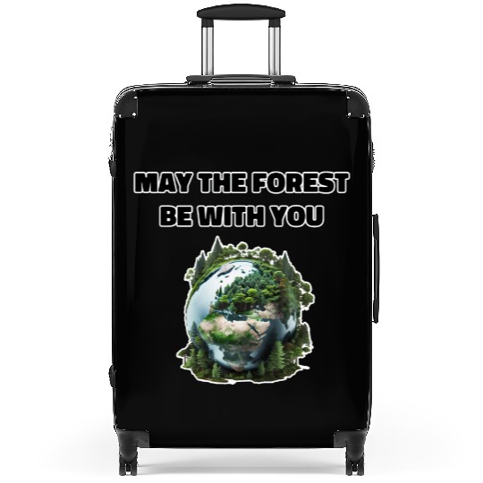 May the Forest Be With You Suitcases