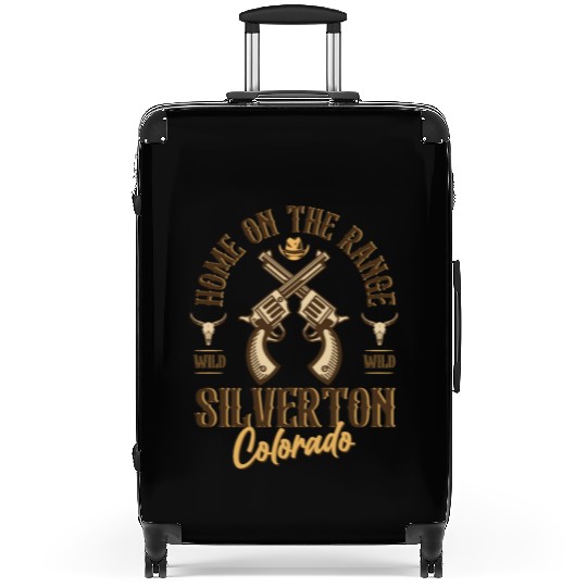 Silverton Colorado wild west town Suitcases