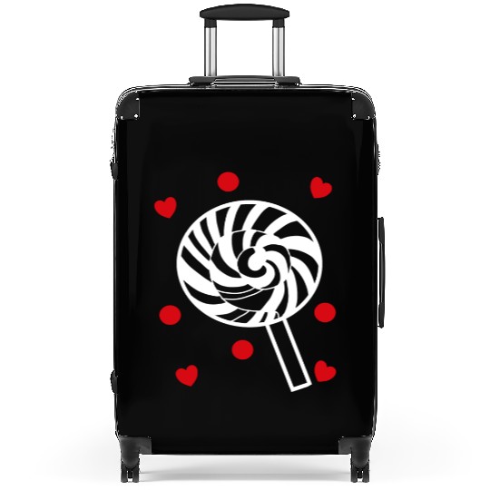cute candy sweet lollipop lover Suitcases