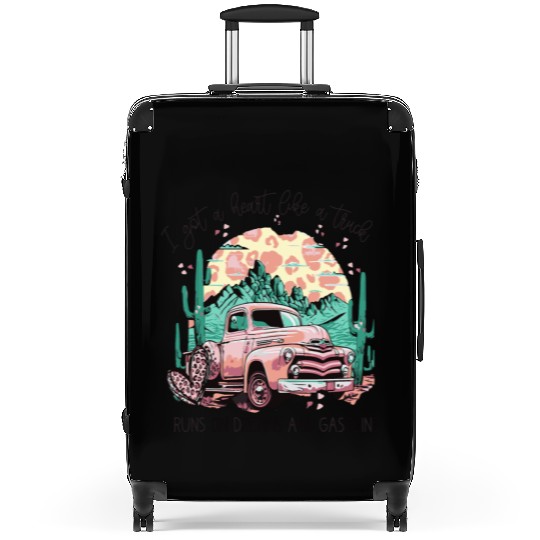 I Got A Heart Like a Truck Suitcases