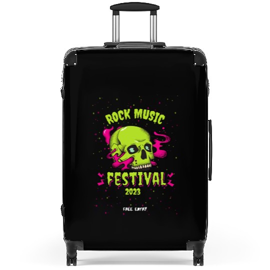 Skull Givin' Raspberry Dk , Rock music Suitcases