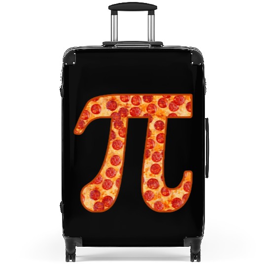 Funny Mathematics National Pi Day Pepperoni Pizza Suitcases