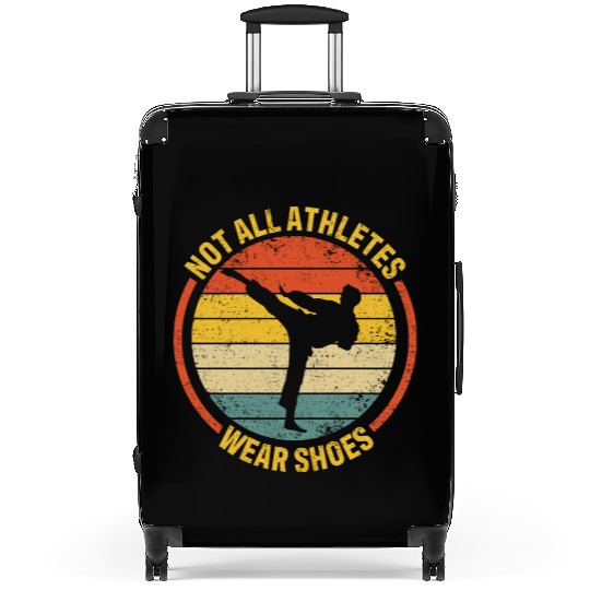 Martial Arts Not All Athletes Wear Shoes In Karate Suitcases