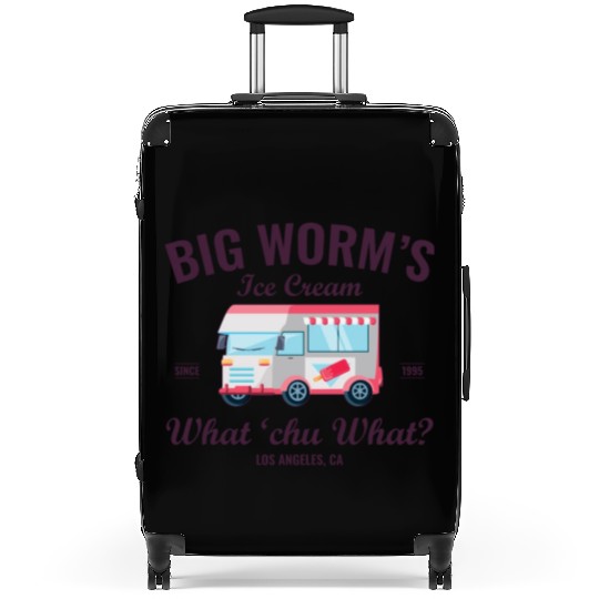 Big Worm s Ice Cream What chu Want Humor Style Suitcases