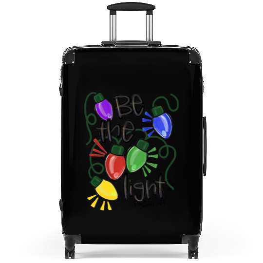 Be The Light Christmas Suitcases