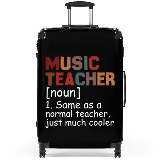 Music Teacher Definition Cool Back To School Suitcases