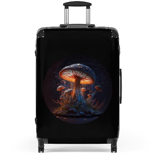 Magic Mushroom Suitcases