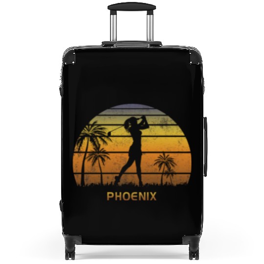 Retro Phoenix Women's Golf Golfing Fan Golfer Gift Suitcases