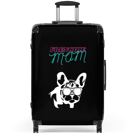 Frenchie Mom Suitcases