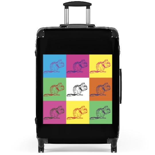Squirrel Design Suitcases