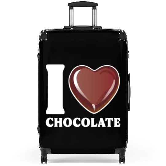 I Love Chocolate Suitcases