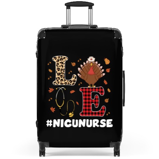 Cute NICU Nurse Thanksgiving Suitcases