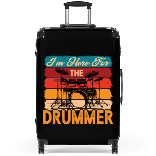 I'm Here For The Drummer 7 Suitcases