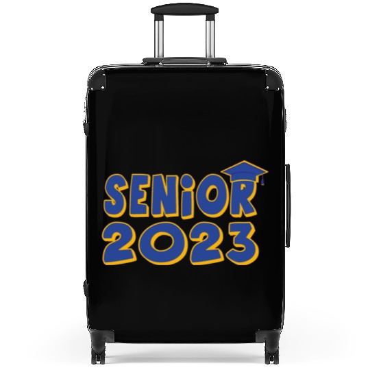 Senior 2023 Happy Last Day Of School Graduation Suitcases