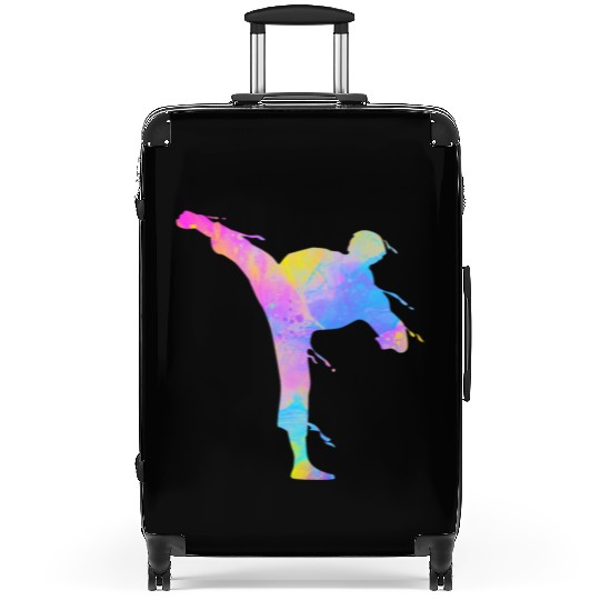 Jiu Jitsu Paint Splatters Kids Karate Suitcases