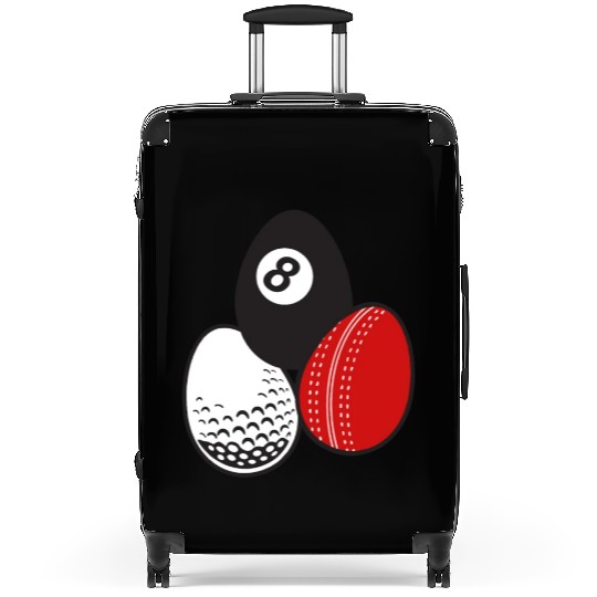 Cue Sports Billiards Cricket Golf Easter Egg Balls Suitcases