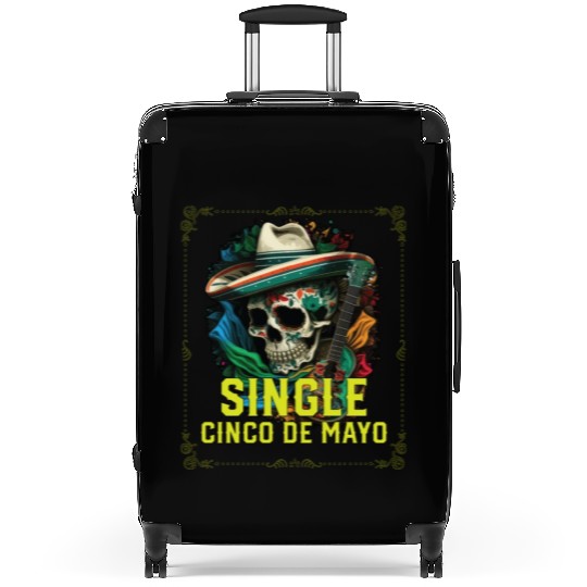 Single Cinco De Mayo Mexican Pride Mexico Country Suitcases