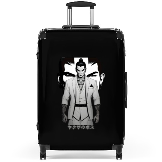 Yakuza Boss A Mafia Gangster From Japan Full of Ta Suitcases