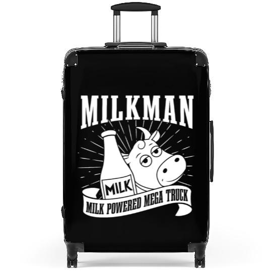 Milk Cow Milk Truck Suitcases