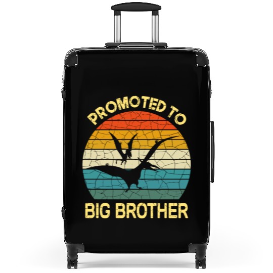 Promoted to big brother dinosaur Gift Suitcases