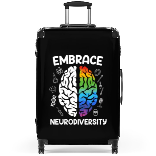 Autism Embrace Neurodiversity Autistics Suitcases