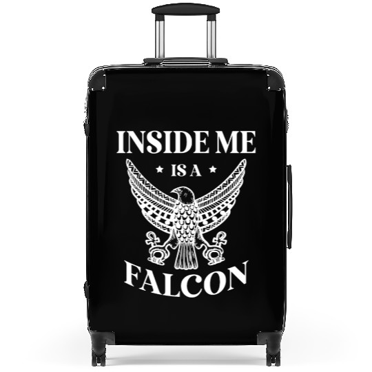 Inside Me Is A Falcon Bird Owner Falconry Suitcases