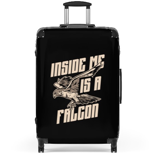 Inside Me Is A Falcon Bird Owner Falconry Suitcases