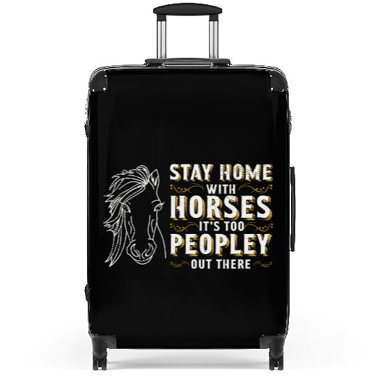 Horse Riding Equestrian Horses Lover Pony Design Suitcases