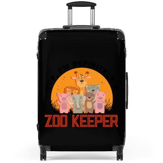 Zookeeper Wildlife Zookeeping Nature Zoo Animal Suitcases