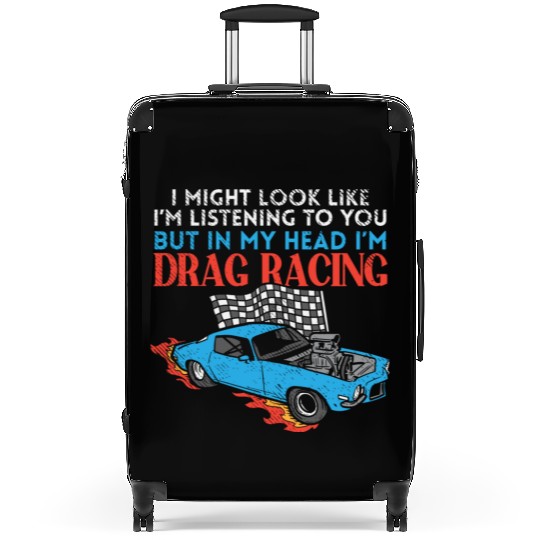 Drag Racer Car Racing Sports Car Drifting Suitcases