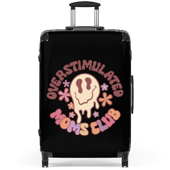 Overstimulated Moms Club Suitcases