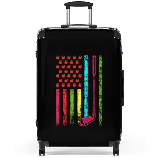 American Sports Flag Athletic Golf Club 100 Days Suitcases