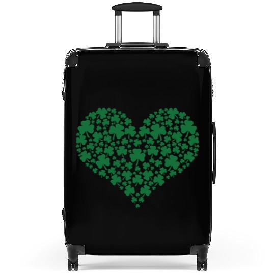 Shamrock Heart Suitcases