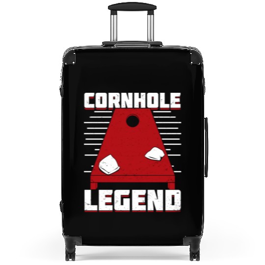 Cornhole Legend Bean Bag Toss Player Gift Suitcases